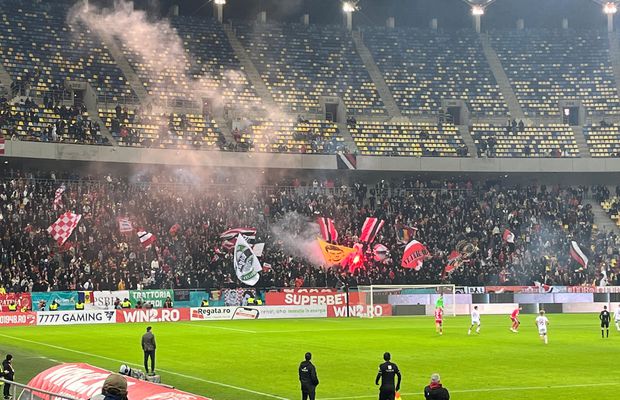 N-a contat absența galeriei rivale! Scandări rasiste pe Arena Națională, la Dinamo - Rapid + principalul inamic al „câinilor”