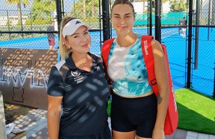 Românca martoră 3 săptămâni la antrenamentele Arynei Sabalenka: „Avea rezervate trei ore, dar stătea mai mult de atât!” » Ce a mai observat la bielorusă