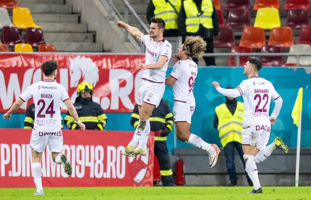Burmaz = Extaz! Derby dramatic pe Arena Națională » Rapid o pedepsește pe Dinamo, după un meci în care alb-vișiniii n-au jucat nimic! Clasamentul ACUM