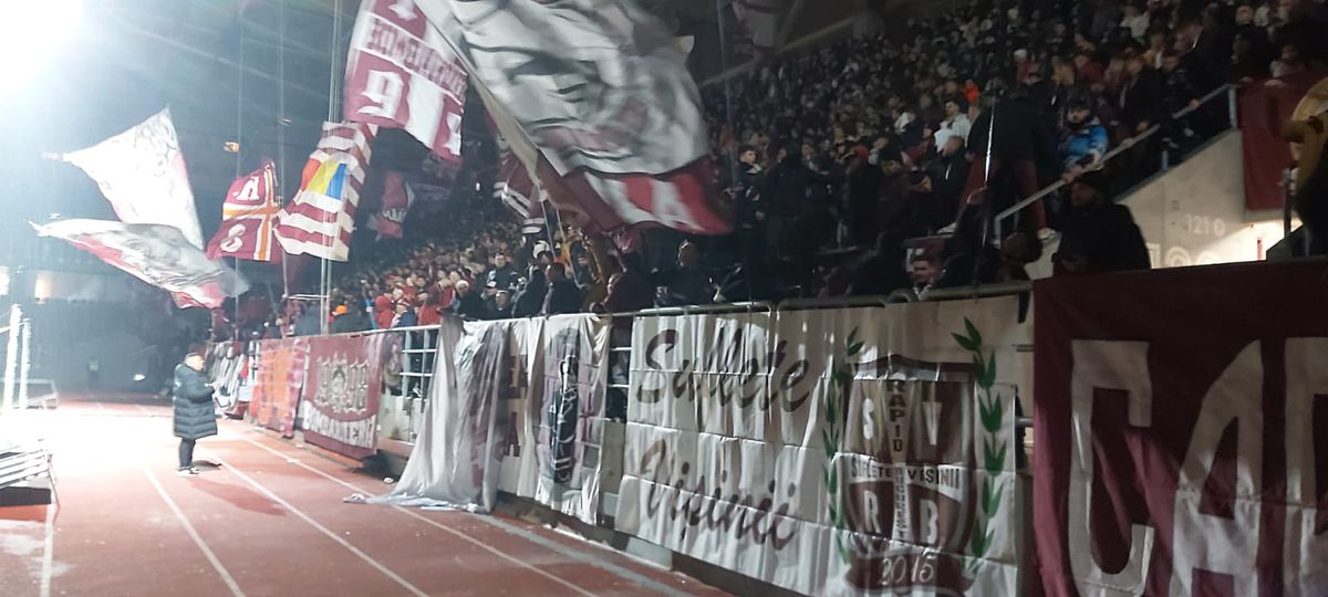 Imagini din Giulești, Dinamo - Rapid, etapa 23 din Superliga