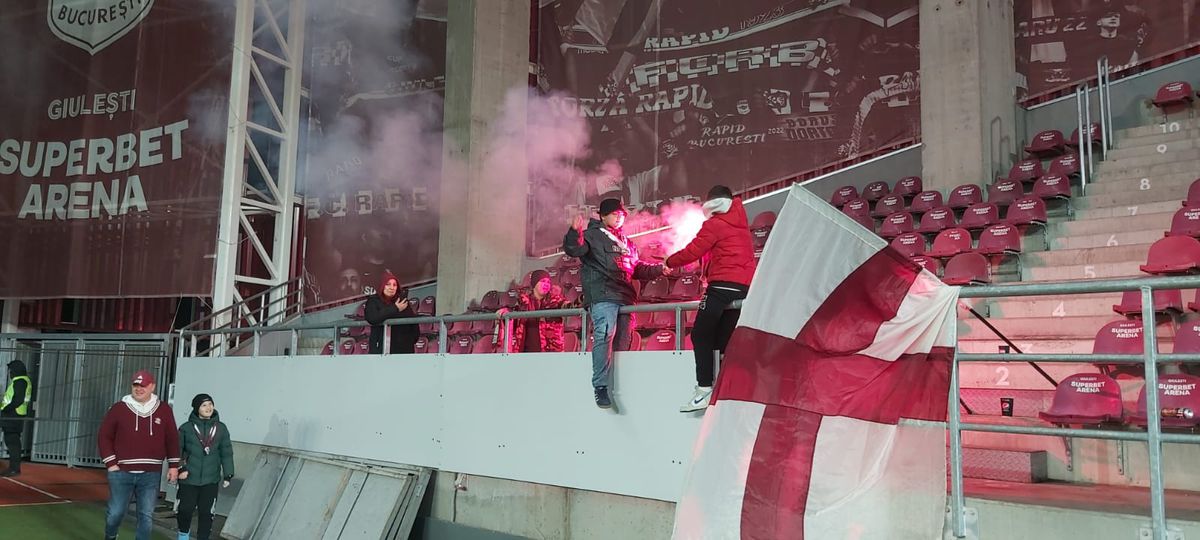 Imagini din Giulești, Dinamo - Rapid, etapa 23 din Superliga