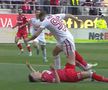 Simulare penibilă în Superliga » Doar „centralul” a văzut penalty