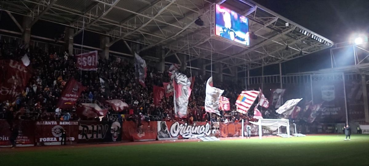 Ce s-a întâmplat pe arena din Giulești, după Dinamo - Rapid. Jucătorii au celebrat alături de fani succesul din derby
