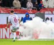 Paul Iacob / Dinamo - Rapid, întrerupt 2 minute și 50 de secunde pentru o „rachetă” aruncată pe teren (foto: Raed Krishan/GSP)
