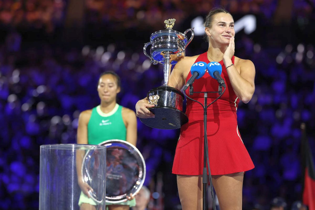 Aryna Sabalenka a câștigat Australian Open! Demonstrație de forță în finală