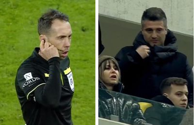 Rapid a cerut 2 penalty-uri în repriza secundă a derby-ului cu Dinamo » Daniel Niculae și-a făcut cruce când a văzut deciziile lui Găman și Hațegan