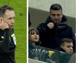 Rapid a cerut un penalty în minutul 47 al derby-ului cu Rapid, la scorul de 1-1. Duelul dintre Rrahmani și Velkovski a fost analizat în camera VAR, dar fără succes pentru giuleșteni. În minutul 74, Rapid s-a considerat din nou nedreptățită.