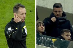 Rapid a cerut 2 penalty-uri în repriza secundă a derby-ului cu Dinamo » Daniel Niculae și-a făcut cruce când a văzut deciziile lui Găman și Hațegan