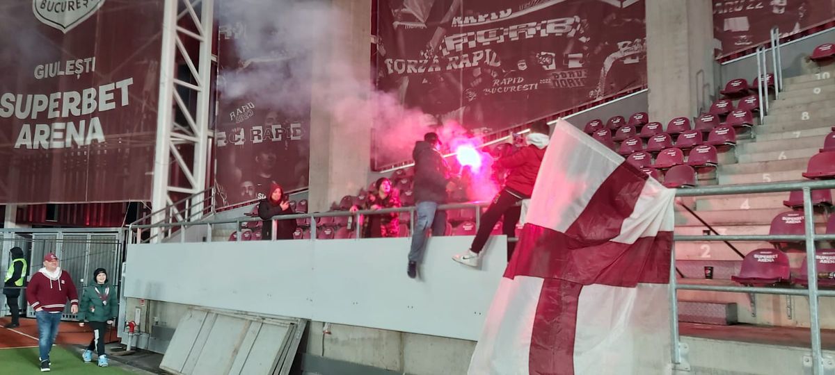 Imagini din Giulești, Dinamo - Rapid, etapa 23 din Superliga