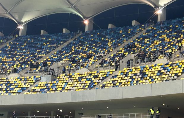 Cine a apărut în peluza Rapidului, pe Arena Națională, în timp ce galeria sărbătorea în Giulești