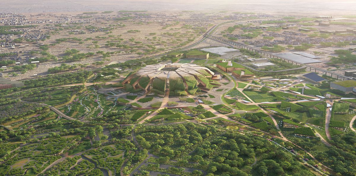 Stadionul a început să „germineze” » Imaginile din satelit i-au dat de gol pe saudiți: „minunea arhitecturală” din deșert