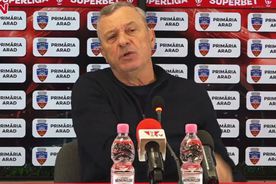 Mircea Rednic „a scăpat porumbelul” și a înjurat în conferință, după UTA - FCSB: „Le-am zis să nu omoare vreun suporter în tribună”