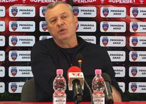 Mircea Rednic „a scăpat porumbelul” și a înjurat în conferință, după UTA - FCSB: „Le-am zis să nu omoare vreun suporter în tribună”