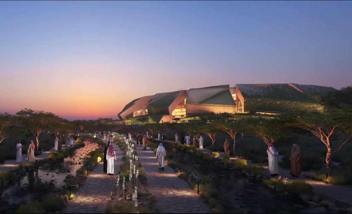 Stadionul a început să „germineze” » Imaginile din satelit i-au dat de gol pe saudiți: „minunea arhitecturală” din deșert