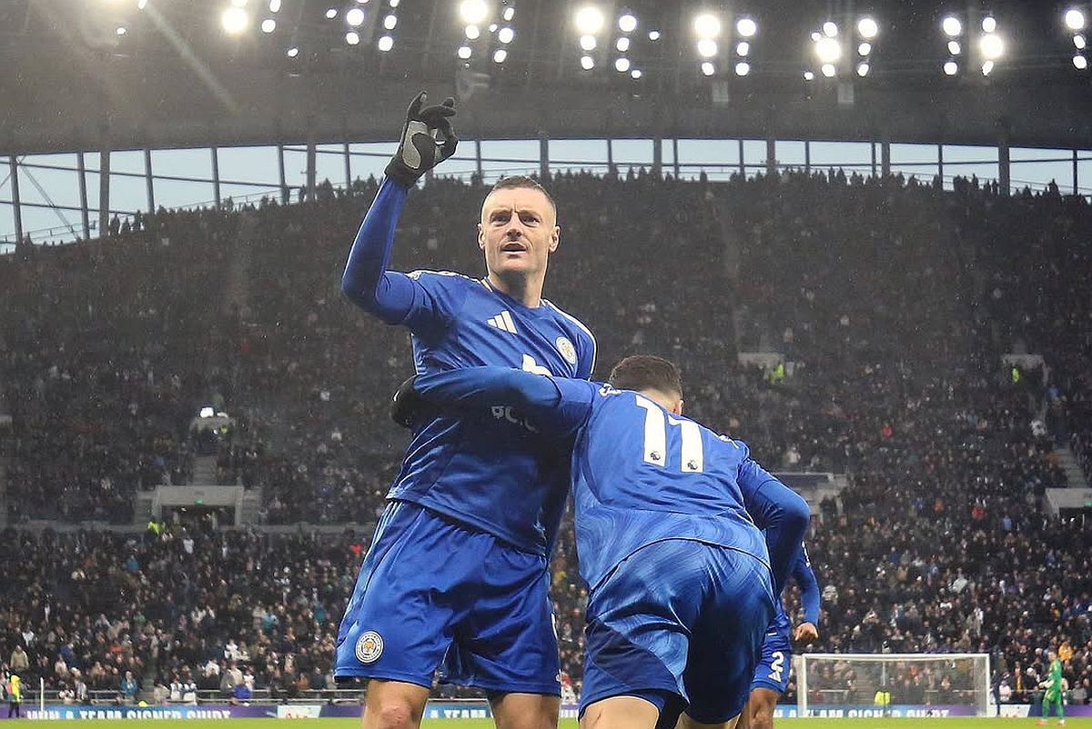 Jamie Vardy i-a „înţepat” pe fanii lui Tottenham » Gestul controversat prin care a sărbătorit golul