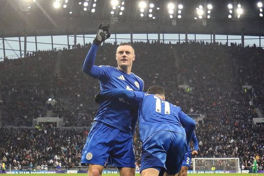 Jamie Vardy i-a „înţepat” pe fanii lui Tottenham. Foto: Instagram