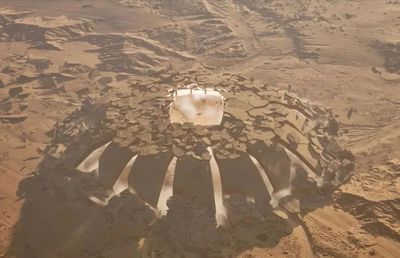 Stadionul a început să „germineze” » Imaginile din satelit i-au dat de gol pe saudiți: „minunea arhitecturală” din deșert