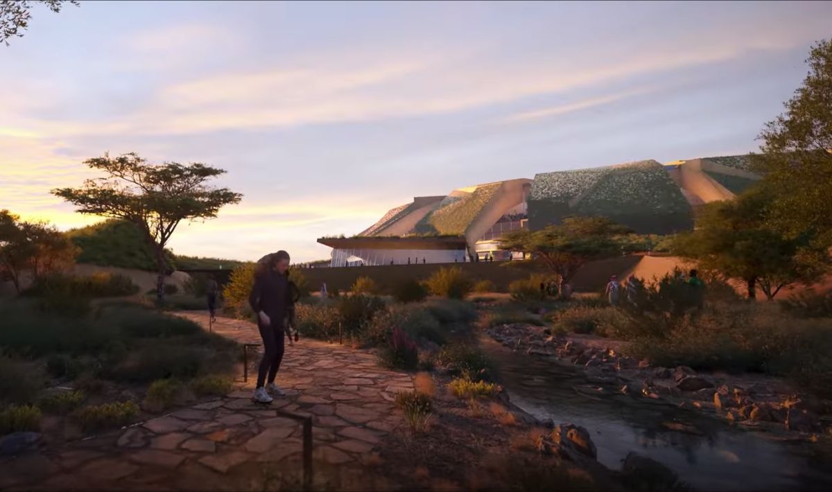 Stadionul a început să „germineze” » Imaginile din satelit i-au dat de gol pe saudiți: „minunea arhitecturală” din deșert