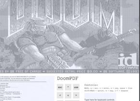 Acum poți juca Doom pe un fişier PDF – Pentru că, desigur, de ce nu?