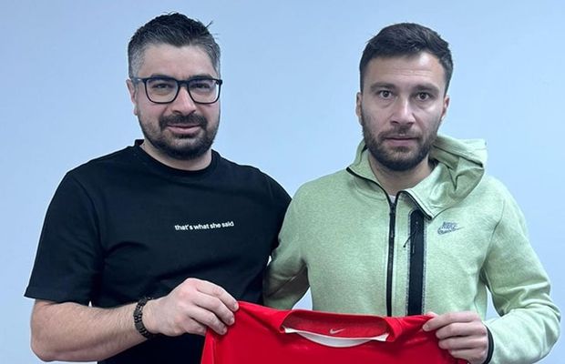 Alexandru Răuță a fost prezentat la noua echipă din România