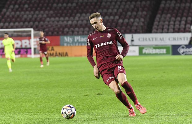 Două cluburi din Serie A se luptă pentru semnătura lui Louis Munteanu » Ambele au avut emisari la meciul cu Farul, în care atacantul a reușit un hattrick!