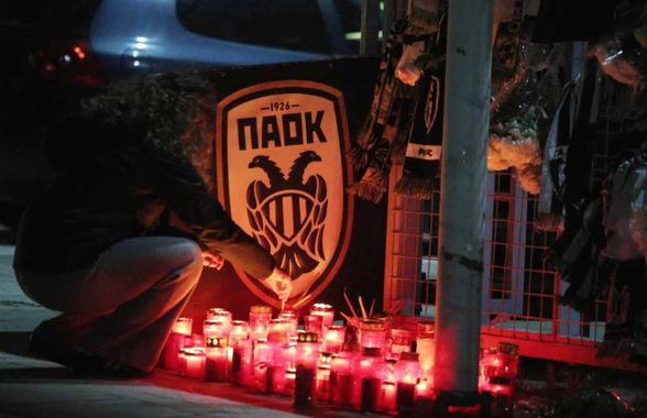 Scrisoarea înduioșătoare a lui PAOK după tragedia din România: „Timpul îngheață. Cuvintele seacă. Durerea străpunge trupul și mintea!”