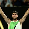 Carlos Alcaraz s-a calificat pentru prima oară în semifinale la Australian Open/Foto: Getty Images