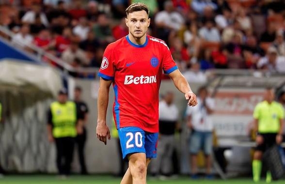 La câteva minute după FCSB - Botoșani, Dennis Politic a fost prezentat oficial în Superliga
