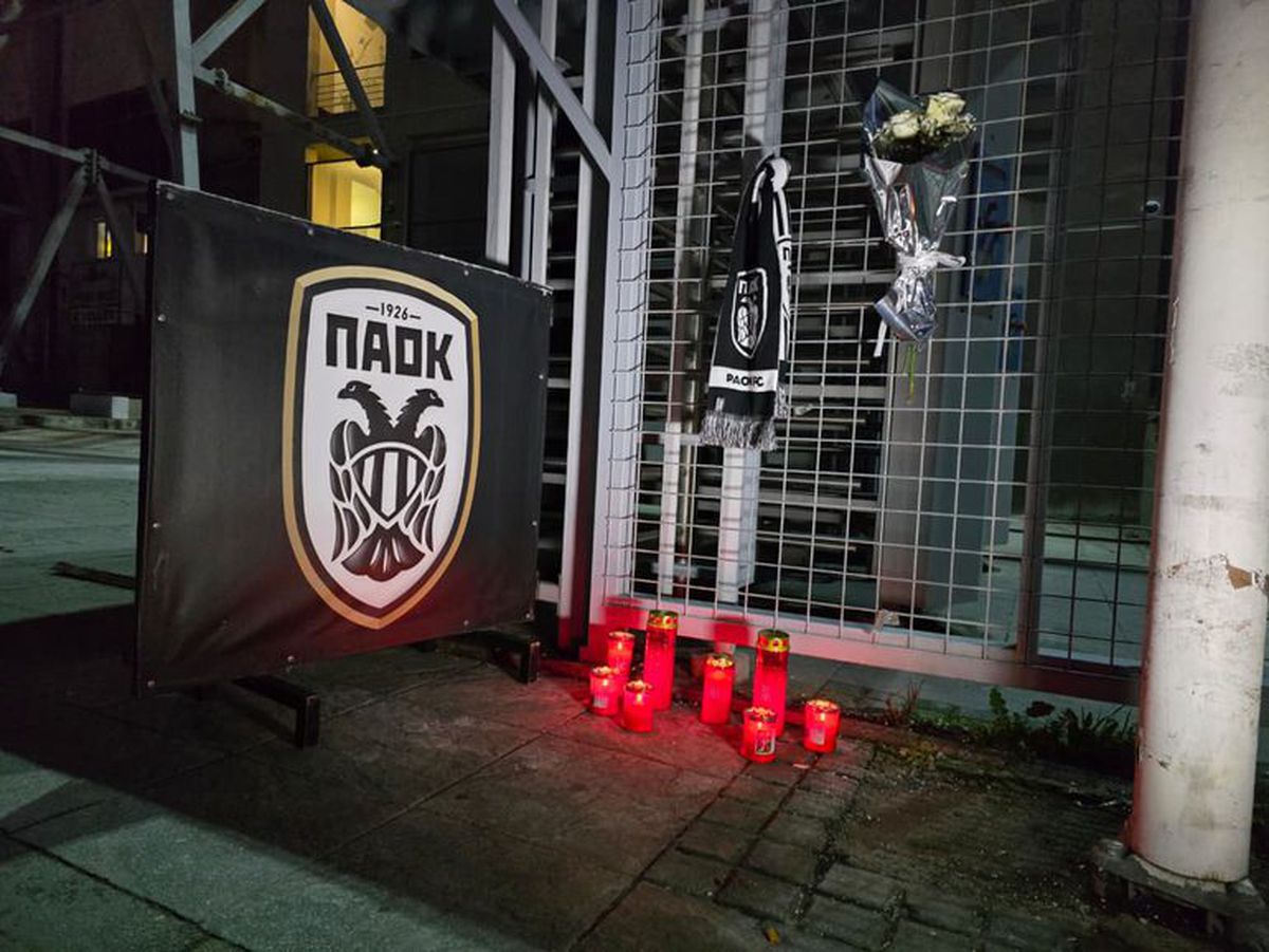 Răzvan Lucescu, la stadionul celor de la PAOK pentru a-i omagia pe suporterii decedați