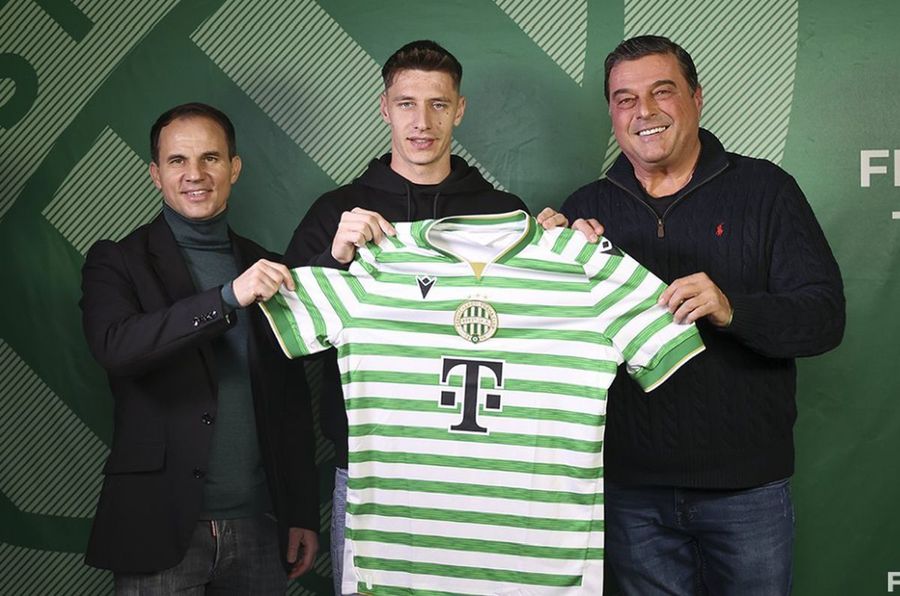 Marius Corbu, prezentat la Ferencvaros Preferatul lui Daniel Pancu, prezentat oficial la Ferencvaros