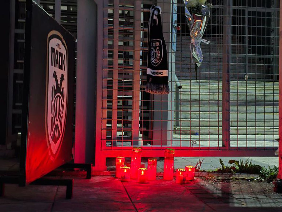 Răzvan Lucescu, la stadionul celor de la PAOK pentru a-i omagia pe suporterii decedați