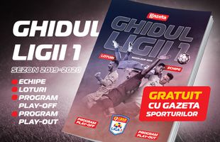 Ghidul Ligii 1, gratuit cu Gazeta Sporturilor de vineri, 28 februarie!