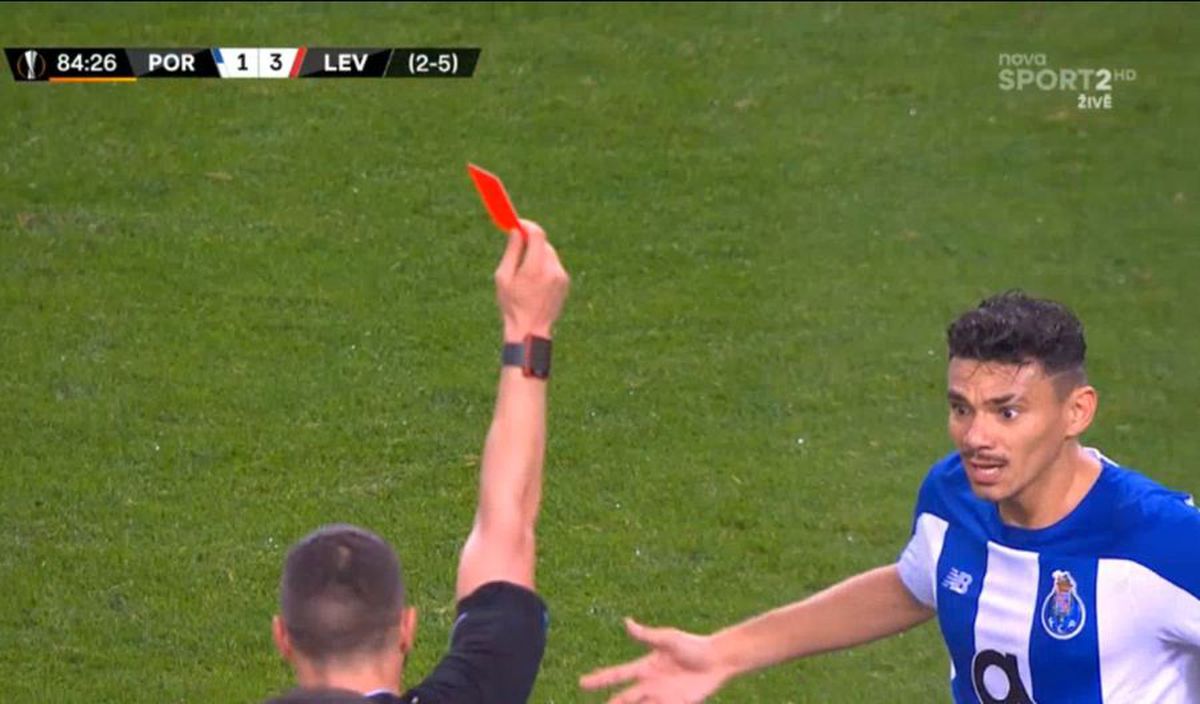 EUROPA LEAGUE | PORTO - LEVERKUSEN. Istvan Kovacs, ROȘU după un fault grosolan!