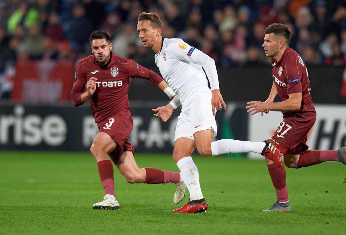 EXCLUSIV Sevilla a pus ochii pe Andrei Burcă! Fundașul lui CFR Cluj a atras atenția prin evoluțiile sale