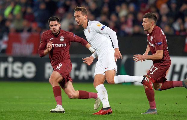 EXCLUSIV Sevilla a pus ochii pe Andrei Burcă! Fundașul lui CFR Cluj a atras atenția prin evoluțiile sale