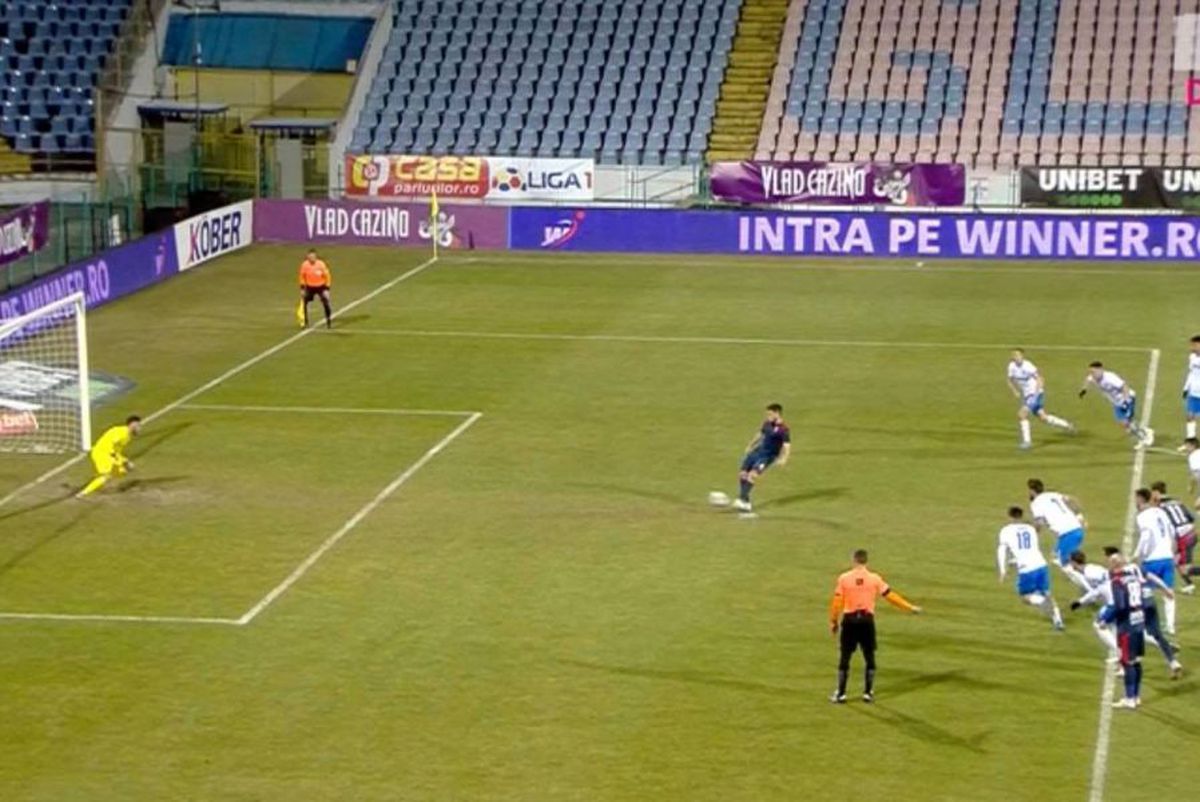 Chindia Târgoviște - Craiova 1-0. Altă greșeală a lui Istvan Kovacs: penalty-ul ratat de gazde trebuia repetat!