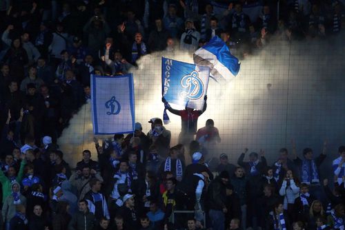 Ultrașii lui Dinamo Kiev s-au solidarizat cu ucraineanul Voronin / Sursă foto: Guliver/Getty Images