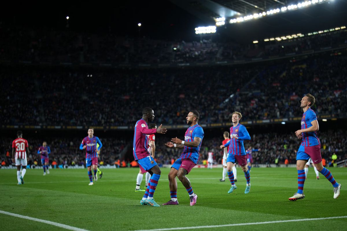 Barcelona - Bilbao 4-0 » Dembele, evoluție stelară pe Camp Nou. Francezul a marcat un gol superb și a oferit două pase decisive
