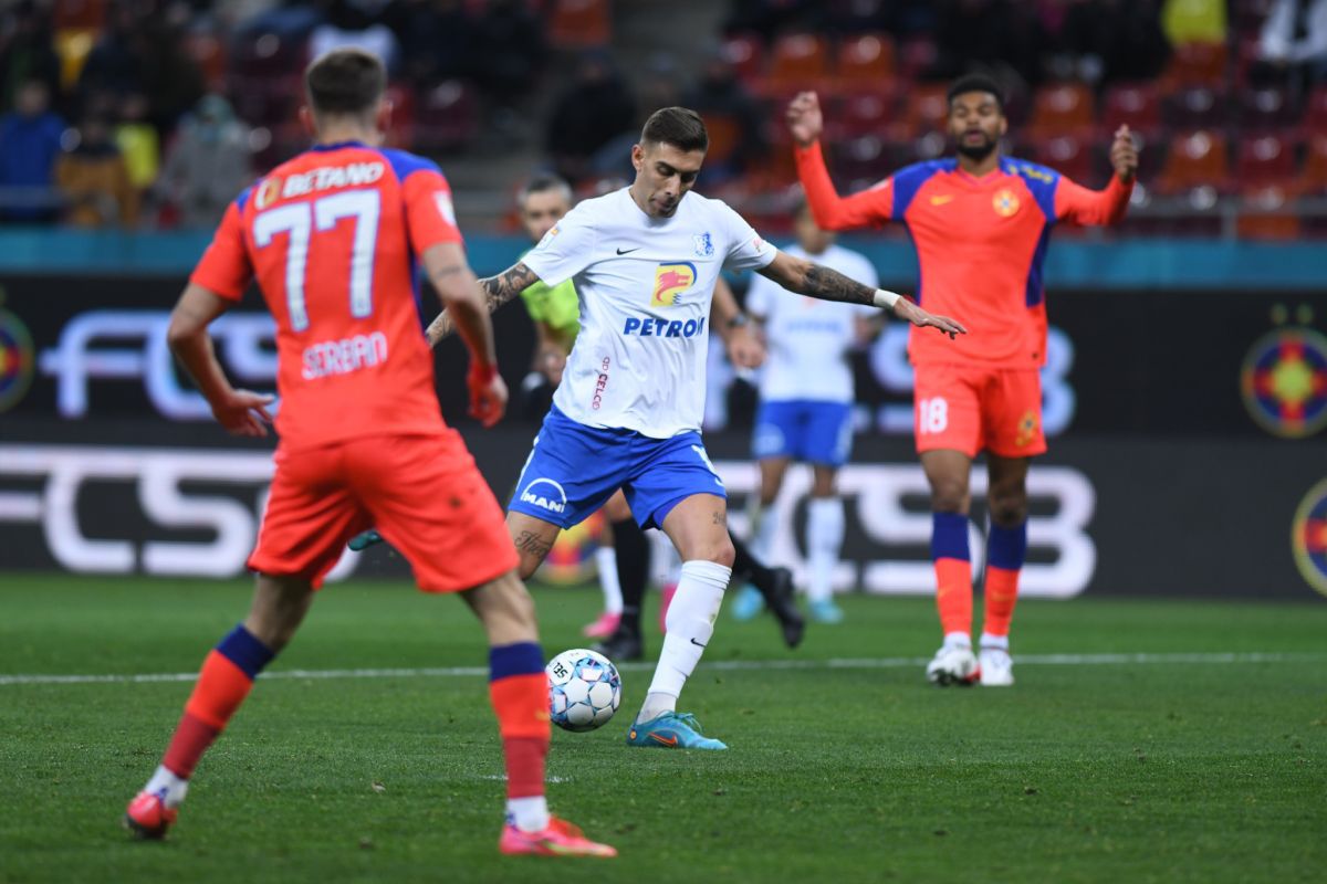 Nici din far nu se vede titlul! FCSB, joc catastrofal contra echipei lui Hagi » Clasamentul ACUM