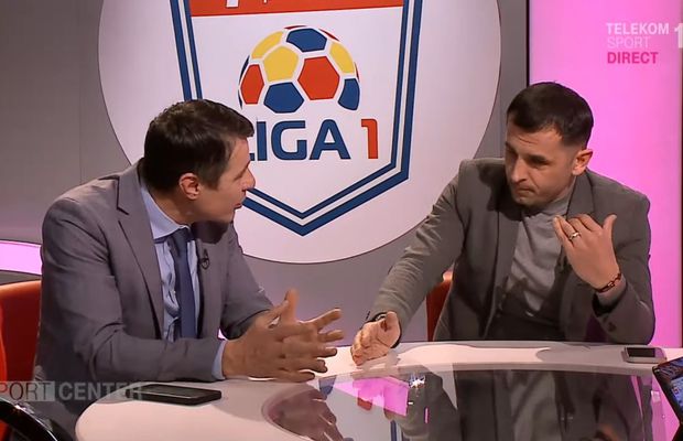 Nicolae Dică s-a răstit la Iulian Miu, în direct: „Cum să-mi spui tu că eu nu am jucat la Steaua?!”
