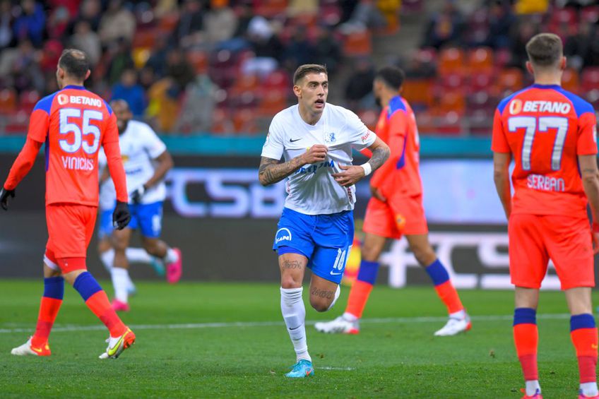 FCSB a jucat dezastruos pe teren propriu cu Farul, iar echipa lui Hagi a câștigat cu 2-0 și a făcut un pas important în lupta la play-off.