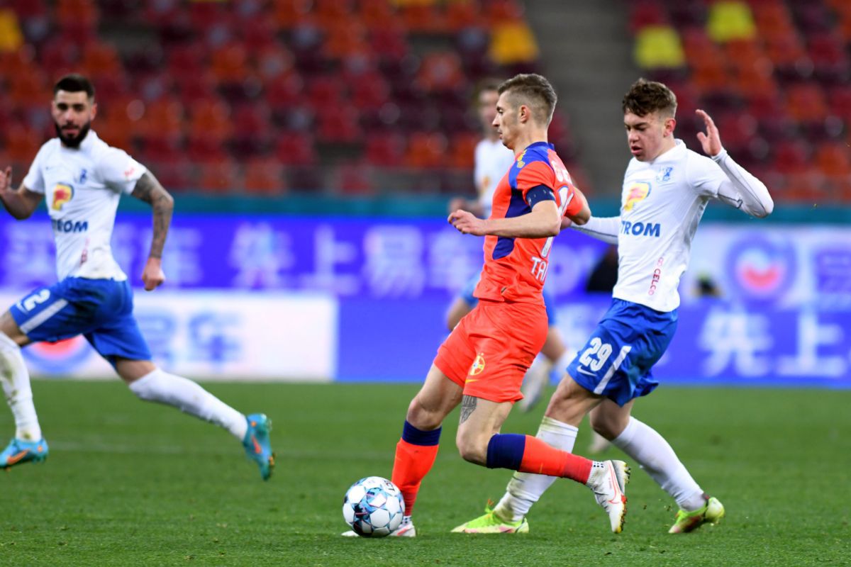 Nici din far nu se vede titlul! FCSB, joc catastrofal contra echipei lui Hagi » Clasamentul ACUM