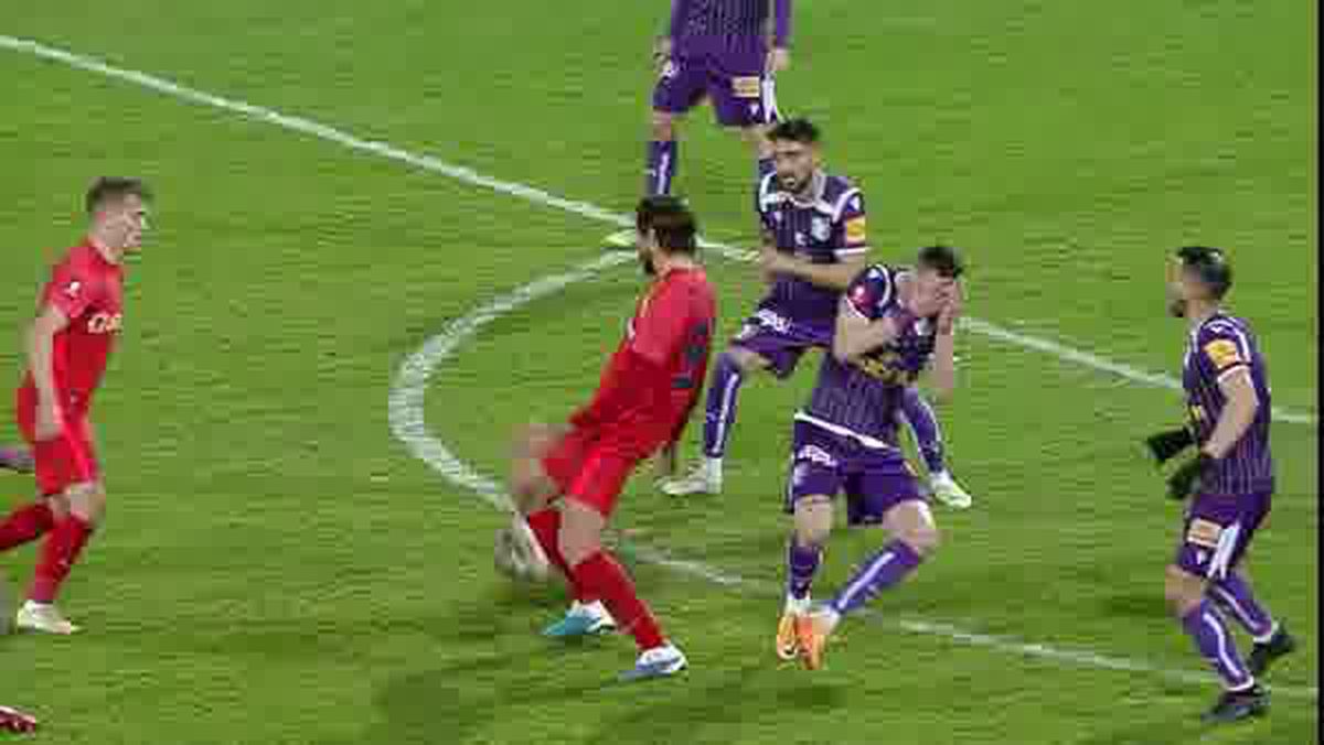 CFR reclamă o fază din FC Argeș - FCSB: „Poate fi viciere de rezultat”