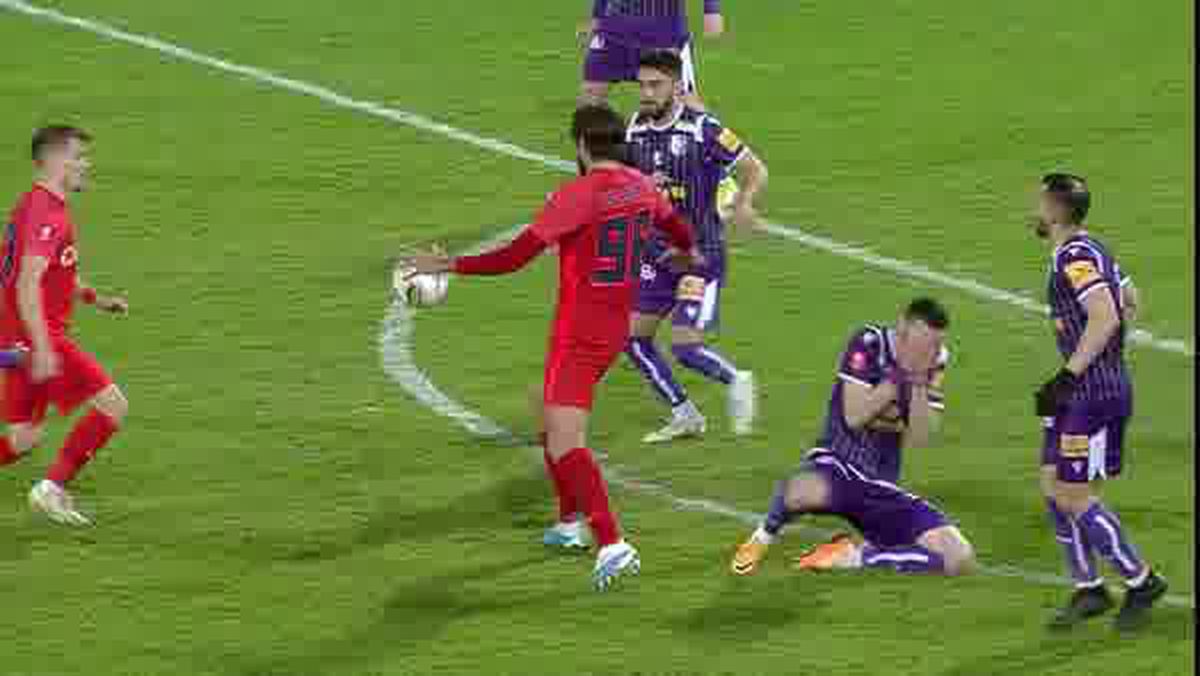 CFR reclamă o fază din FC Argeș - FCSB: „Poate fi viciere de rezultat”