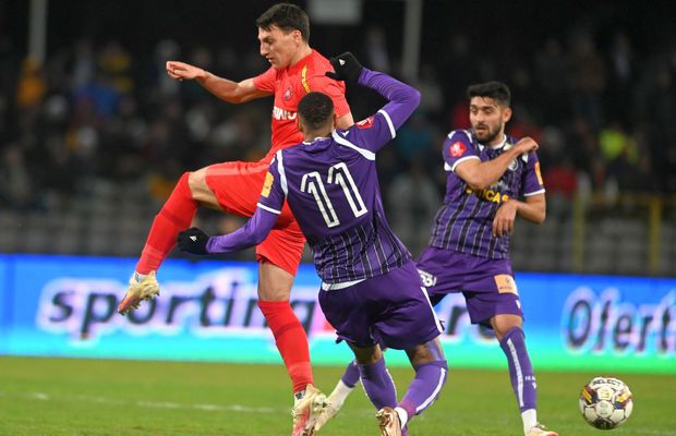 FCSB a avut doi „repetenți” cu FC Argeș: note de 3 și 4 în Gazetă