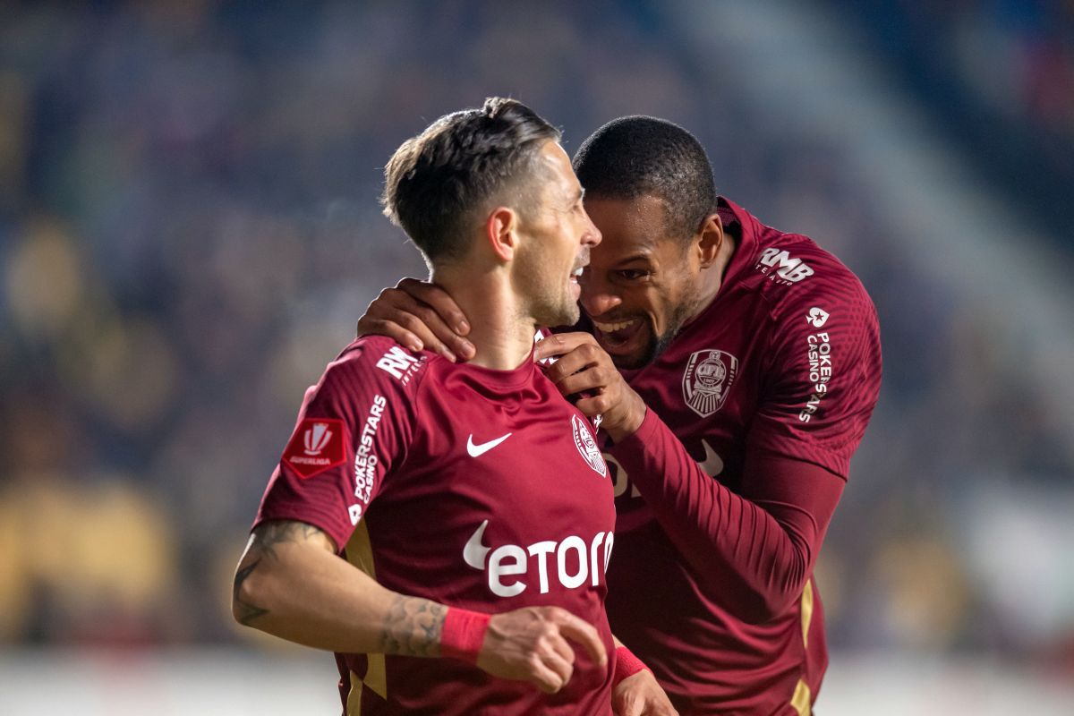 Fază controversată la Petrolul - CFR Cluj: arbitrul Găman nu a văzut un penalty în prima repriză!