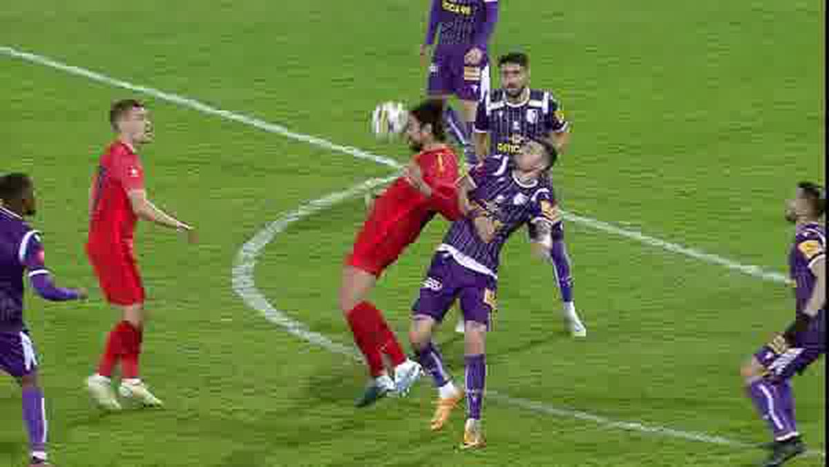 CFR reclamă o fază din FC Argeș - FCSB: „Poate fi viciere de rezultat”