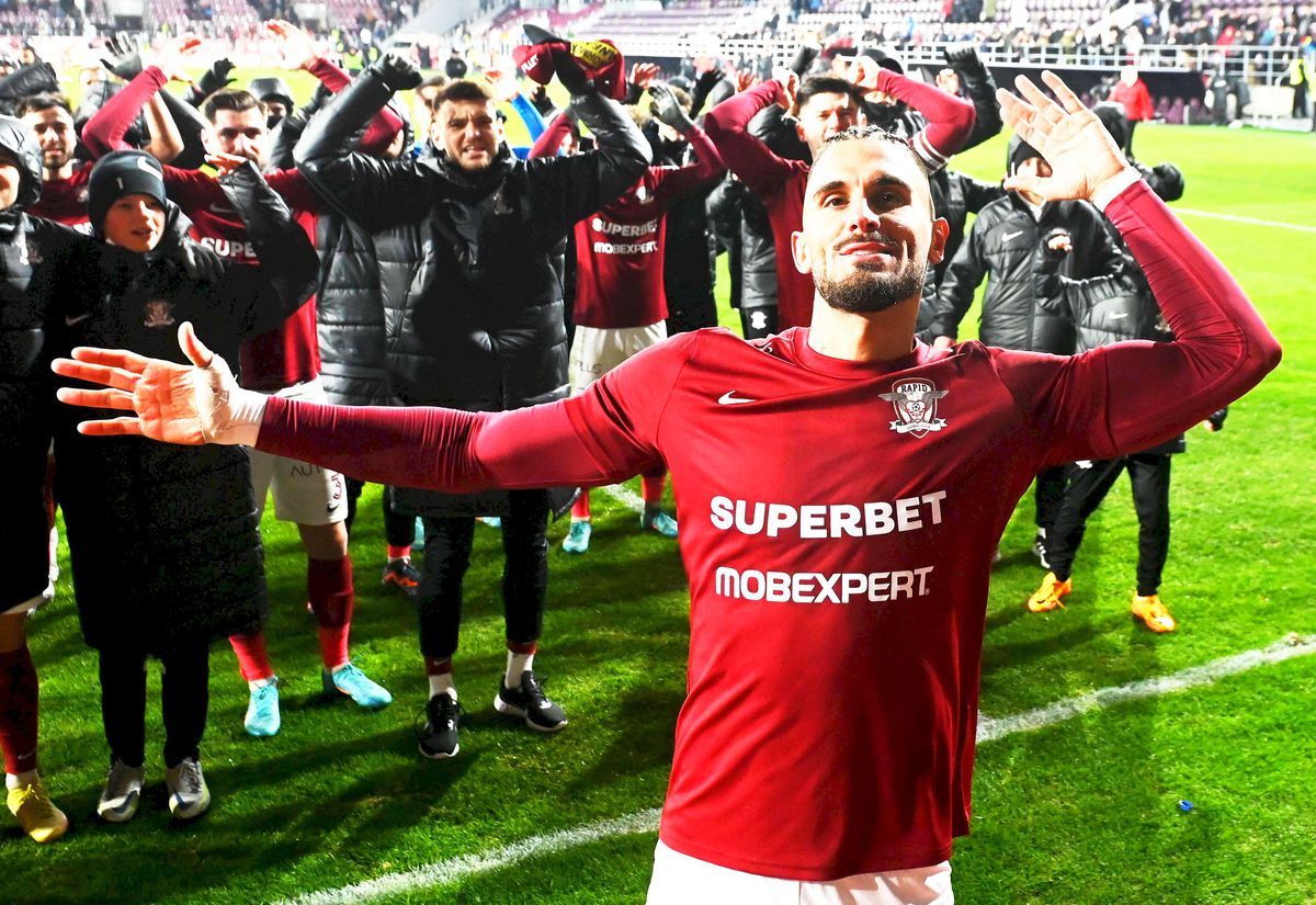 Marko Dugandzic, istorie la Rapid! Doar Marius Șumudică îl întrece în ultimii 54 de ani