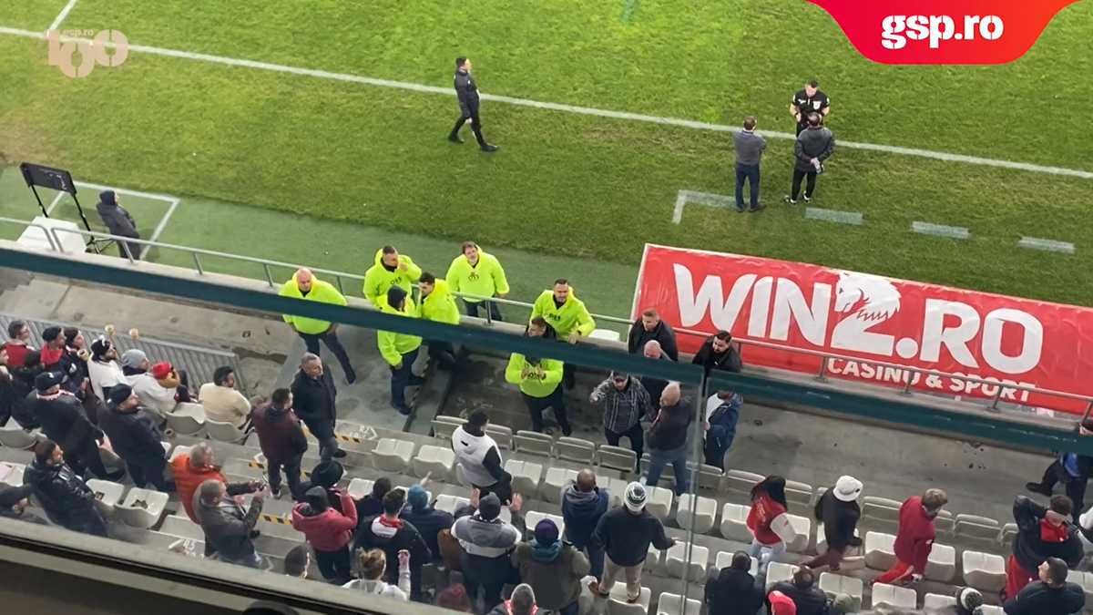Dinamo, mesaj CLAR pentru suporteri, după incidentele de la meciul cu Hermannstadt: „Am căutat vinovații. Se poate ajunge la pierderea jocului”
