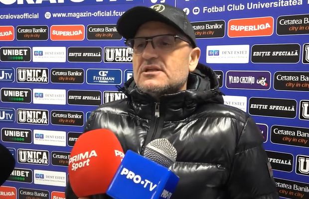 Mititelu l-a dat afară pe Costantino! Motivul pentru care și-a pierdut postul la FCU Craiova